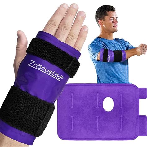 Buy Wrist Hand Ice Pack Wrap-Reusable Gel Hot & Cold Therapy for ...