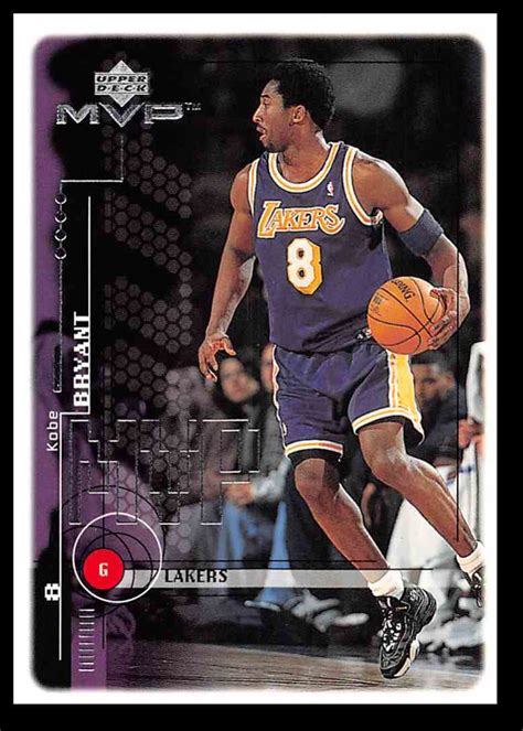 1999-00 Upper Deck MVP Kobe Bryant #74 on Kronozio