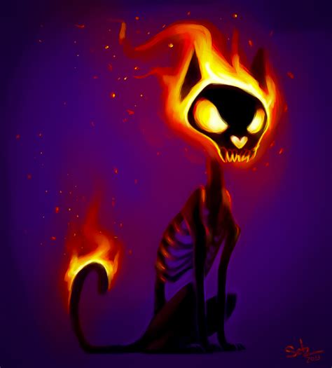 My cat from hell by Scheadar on DeviantArt