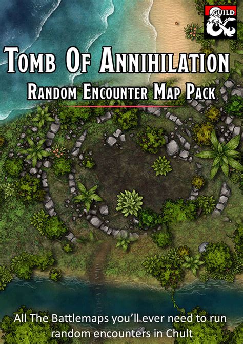 Tomb Of Annihilation - Chult Random Encounter Ultimate Map Pack ...