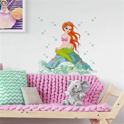 Little Mermaid Wall Sticker | wall-art.com