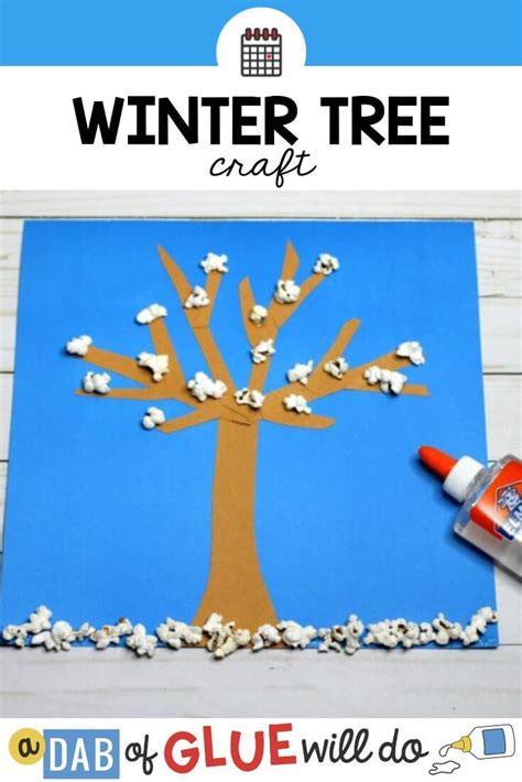 Winter Craft and Snack For Kids