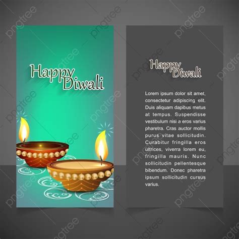 Happy Diwali Card Template Download on Pngtree