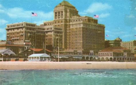 Vintage Postcard Chalfonte-Haddon Hall Beach Boardwalk In Atlantic City NJ | United States - New ...