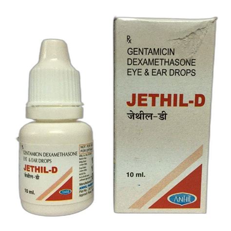 Anhil Gentamicin Dexamethasone Ear Eye Drops, Packaging Size: 10 ml, 2 ...