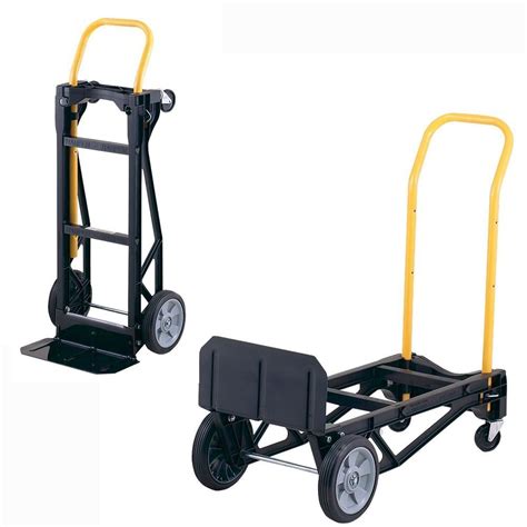 Hand Truck Convertible Dolly Trolley 400 lb Capacity Cart Platform ...