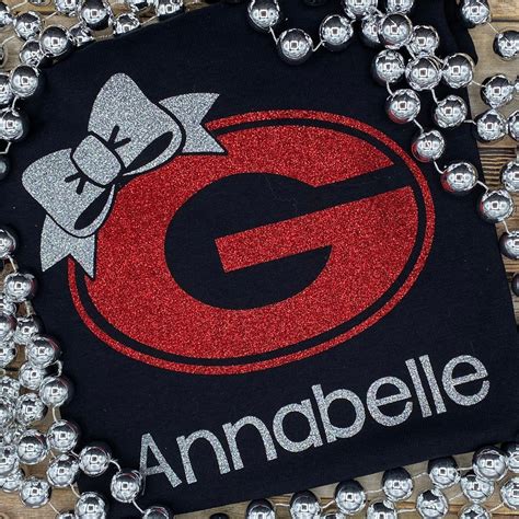 Georgia Bulldogs Shirt / Girls Bulldog Shirt / UGA Shirt / - Etsy