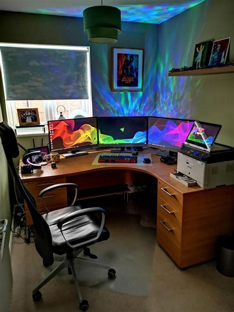 Stylish Gaming Desk Setup