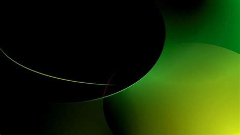 an abstract green and yellow background with curved lines on the bottom right corner, in front ...