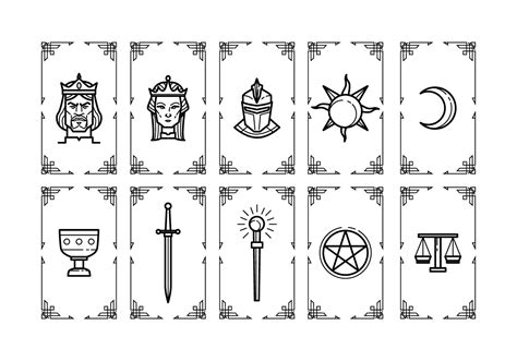 Free Tarot Vector 127046 Vector Art at Vecteezy