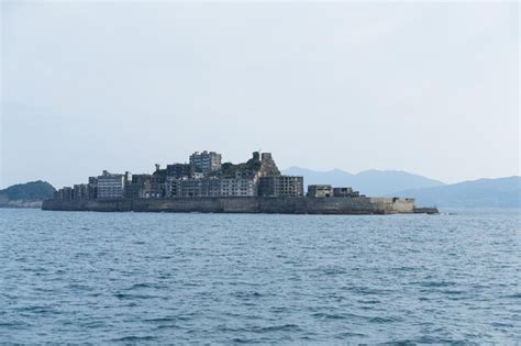 Premium Photo | Gunkanjima island in japan