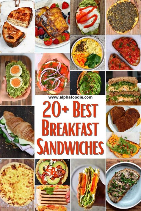 20+ Best Breakfast Sandwiches - Alphafoodie