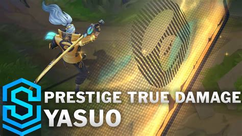 Prestige True Damage Yasuo Skin Spotlight - Pre-Release - League of Legends - YouTube