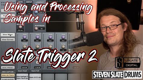 Slate Trigger 2 - My Favourite Way To Use Samples and Process a Snare Drum - YouTube