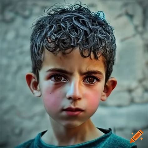 Boy of syria on Craiyon