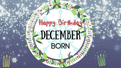 Are you born in December? Know about your personality