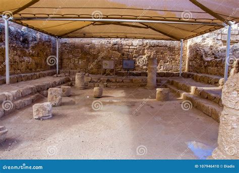 Herodium Archaeological Site Herodes Palace in the Judean Desert Stock Photo - Image of castle ...