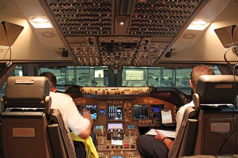 Boeing 747 Cockpit Takeoff