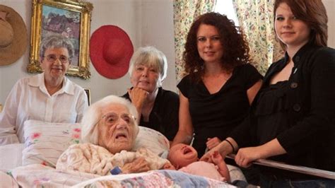 Six Generations of Daughters - From Baby to 111-Year-Old Great, Great, Great Grandmother - ABC News