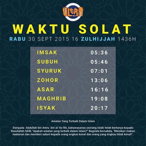 Waktu Solat Zohor Kuala Terengganu : Dapatkan sumber paling boleh dipercayai johor bahru waktu ...