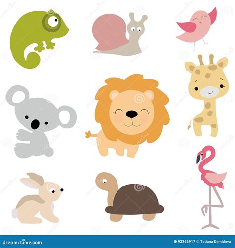 Cute Cartoon Baby Animals - angelicheritornanoacasa