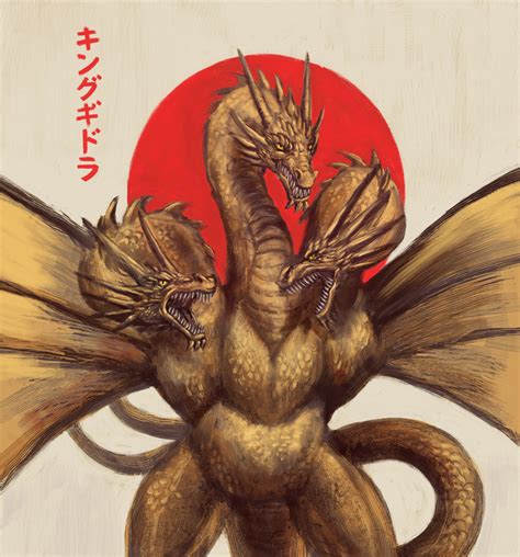 King Ghidorah by ByoWT on DeviantArt