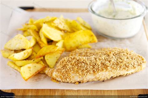 Baked Fish and Chips Recipe | RecipeLand