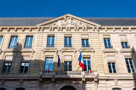 Exterior View of the Banque De France Headquarters, Central Bank of ...