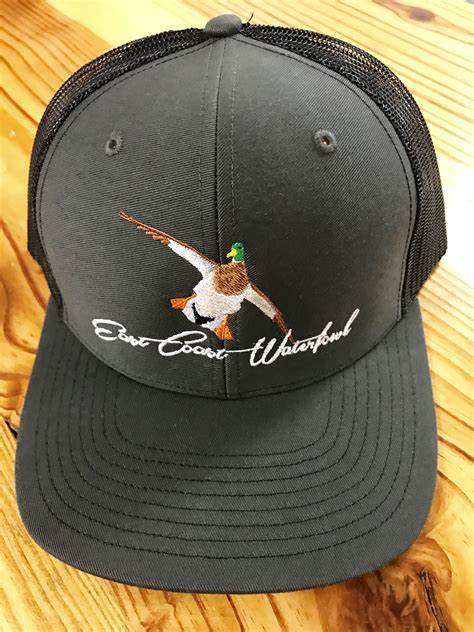 East Coast Waterfowl Mallard Duck Trucker Hat Charcoal/Black – AG ...
