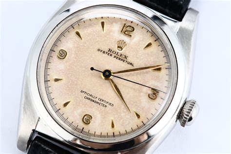 Vintage Rolex Oyster Perpetual Bubbleback 6050