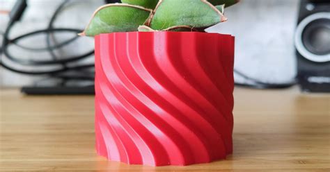 Spring Plant Pot and Planter - Vase mode by SASSy Design | Download free STL model | Printables.com