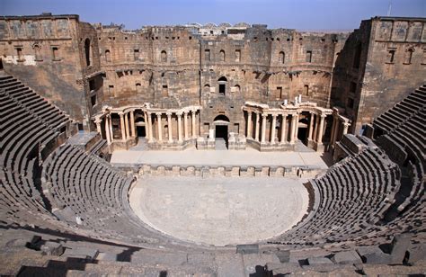 All sizes | Roman theatre of Bosra,Bosra,Syria | Flickr - Photo Sharing! | Syria travel, Umayyad ...