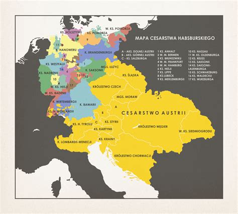 Map of the Habsburg Empire : r/imaginarymaps