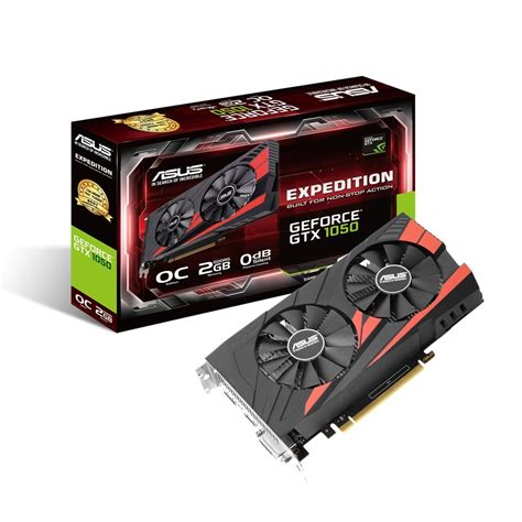 Asus GeForce GTX 1050 Expedition OC EX-GTX1050-O2G 2GB GDDR5 128-bit ...