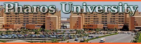 Faculty of Engineering - Pharos University in Alexandria | Alexandria