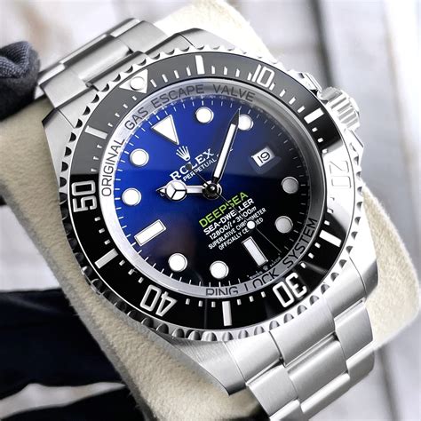 Rolex Sea-Dweller Deepsea 126660 Stainless Steel James Cameron Blue Dial Watch | lupon.gov.ph