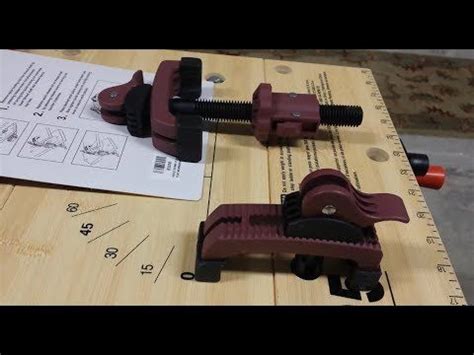 More Hold Down Clamps For Your Workmate 425 - YouTube | Woodworking workbench, Portable ...