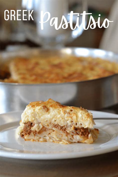 My Mom's Tried and True Greek Authentic Pastitsio Recipe