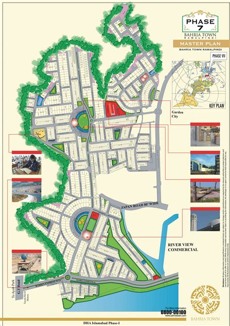 Bahria Town Rawalpindi and Islamabad Maps - Manahil Estate