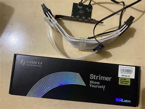 LIAN-LI Strimmer RGB 24-Pin, Computers & Tech, Parts & Accessories, Cables & Adaptors on Carousell