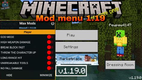 Cheat Menu For Minecraft Bedrock Pc