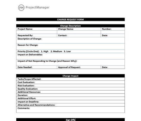 Change Request Form Template Change Request Form Excel | My XXX Hot Girl