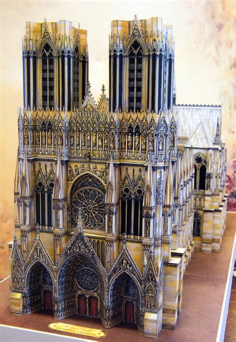 MODELSHIPS & WORLD IN SCALE: Reims Cathedral