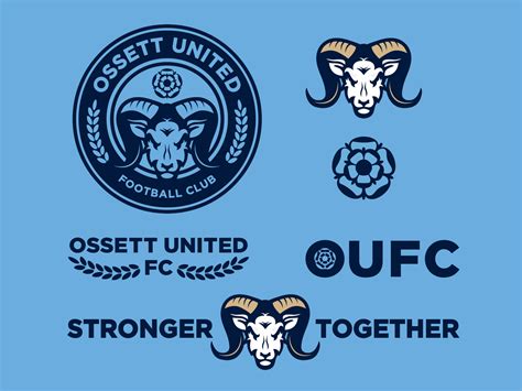 Ossett United FC - Brand Toolkit by Nick Budrewicz on Dribbble