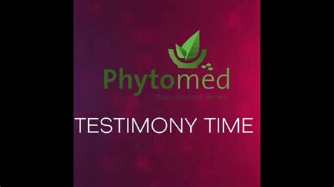 Phytomed Khoisan herbal medicine testimonial - YouTube