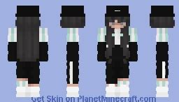 Bucket Hat // Her Skin Minecraft Skin