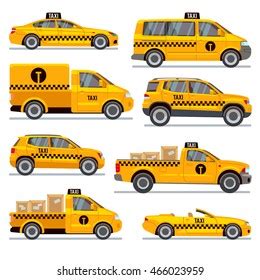 Different Taxi Types Flat Vector Collection Stock Vector (Royalty Free) 466023959 | Shutterstock