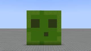 Slime Face Minecraft