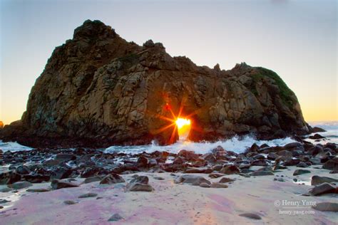 Keyhole Arch and Bixby Creek Bridge, Big Sur, California - Henry Yang Photography