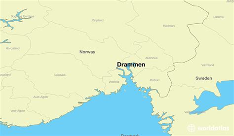 Where is Drammen, Norway? / Drammen, Buskerud Map - WorldAtlas.com